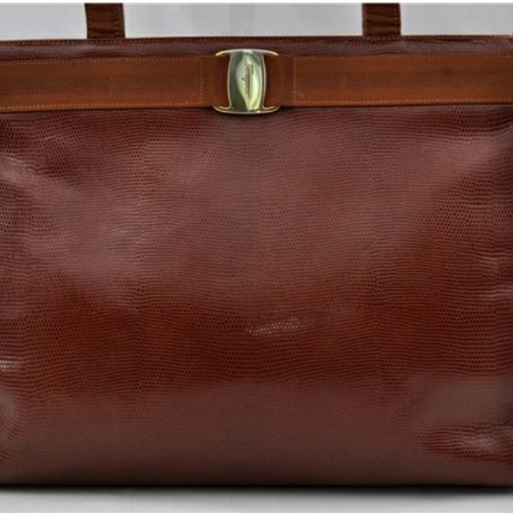 100% Authentic Ferragamo Shoulder/Tote Bag